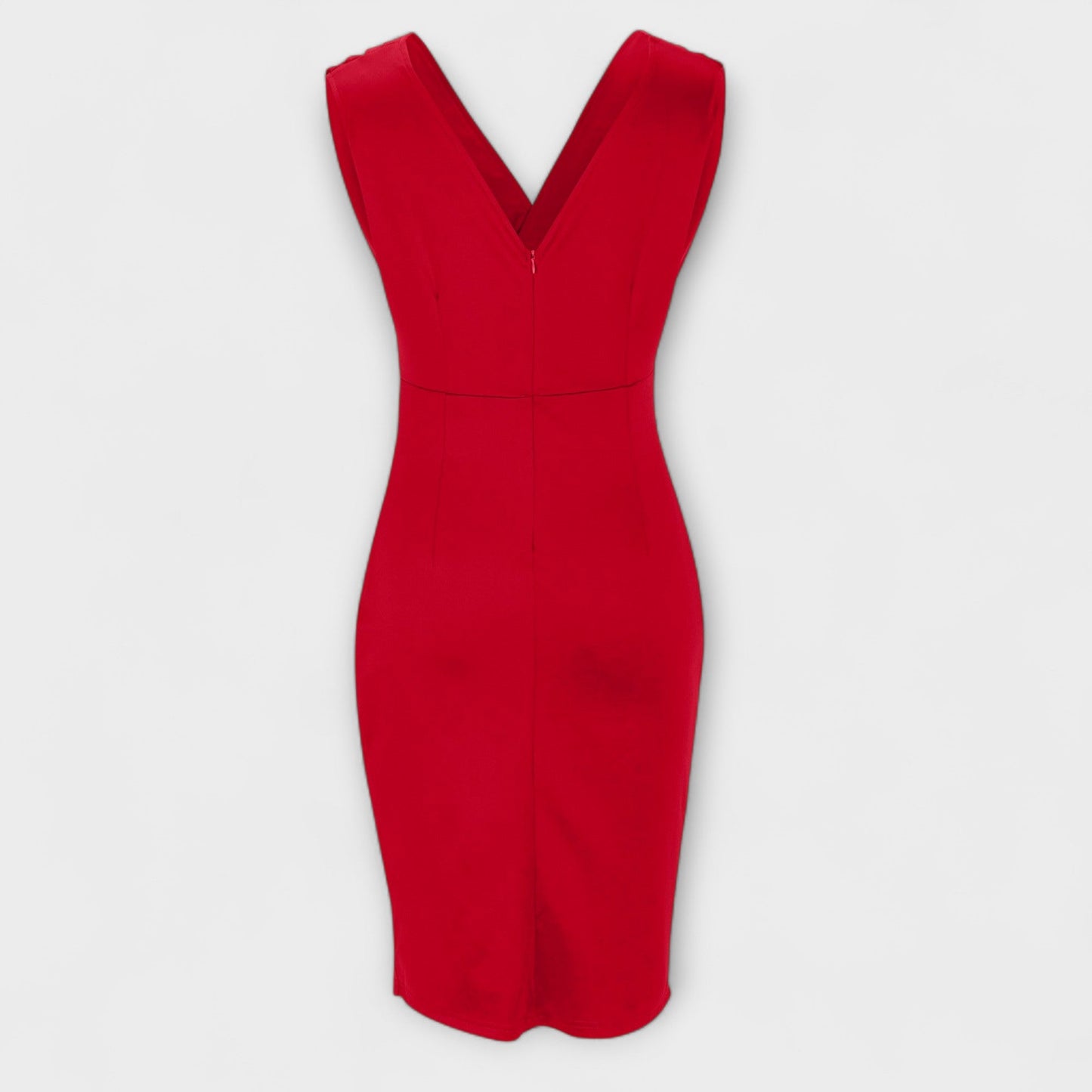 Desi V-Neck Split Dress