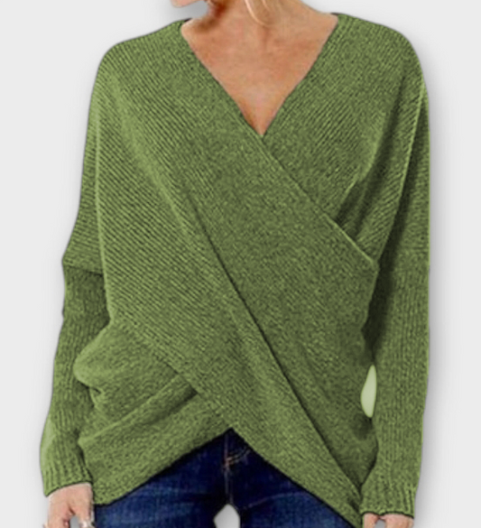 Heidi - Crisscross Sweater