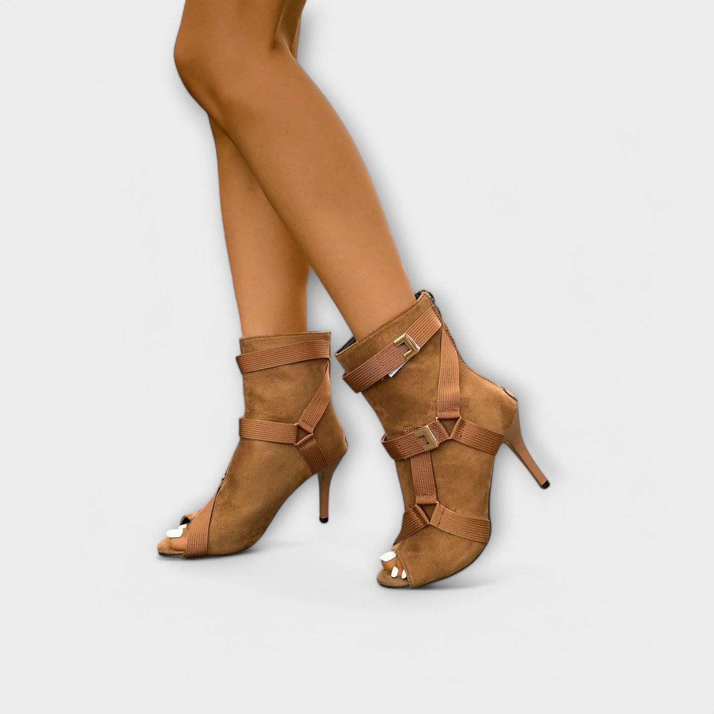 Chic Open-Toe High Heel Sandals