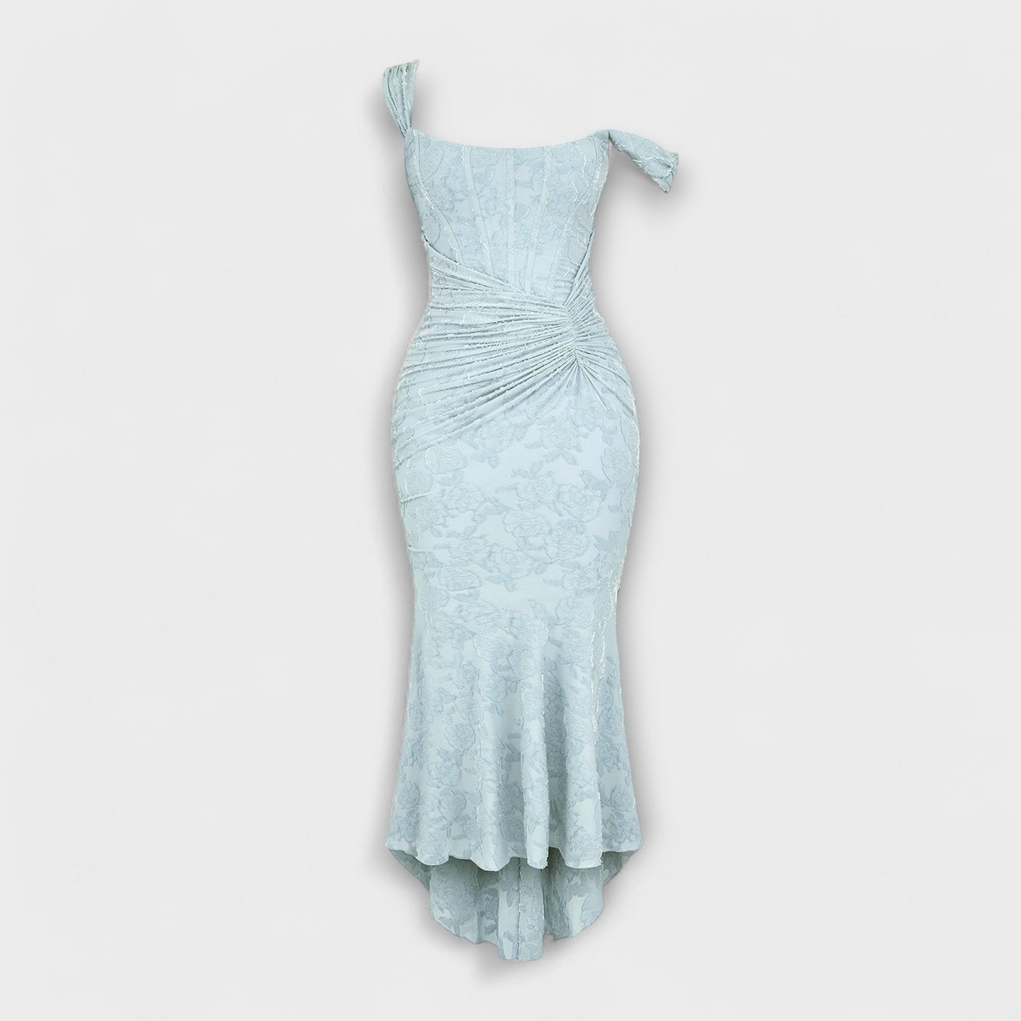 Renske - Elegant Long Dress with Refined Corset