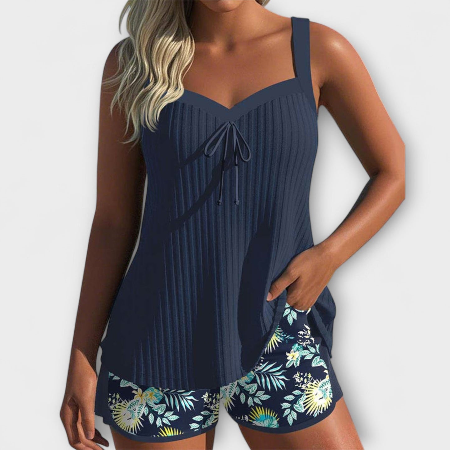 Teresa - Striped Beach Set