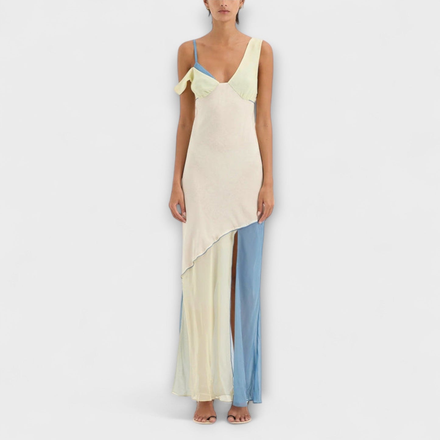 Alora - Thames Midi Dress with Split Detail