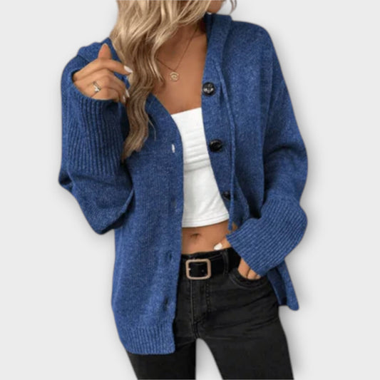 Brittan - Button-Up Knitted Cardigan