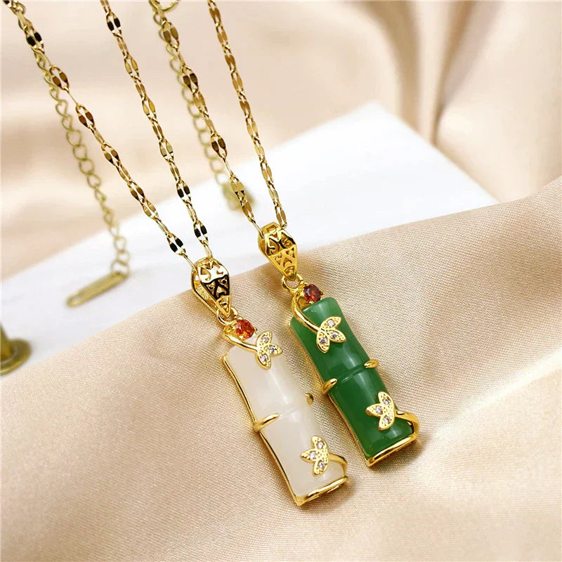 Jade Pendant Necklace