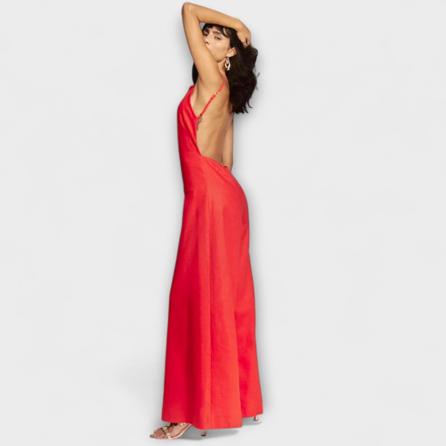 Ylva - Shimmering Halter Jumpsuit