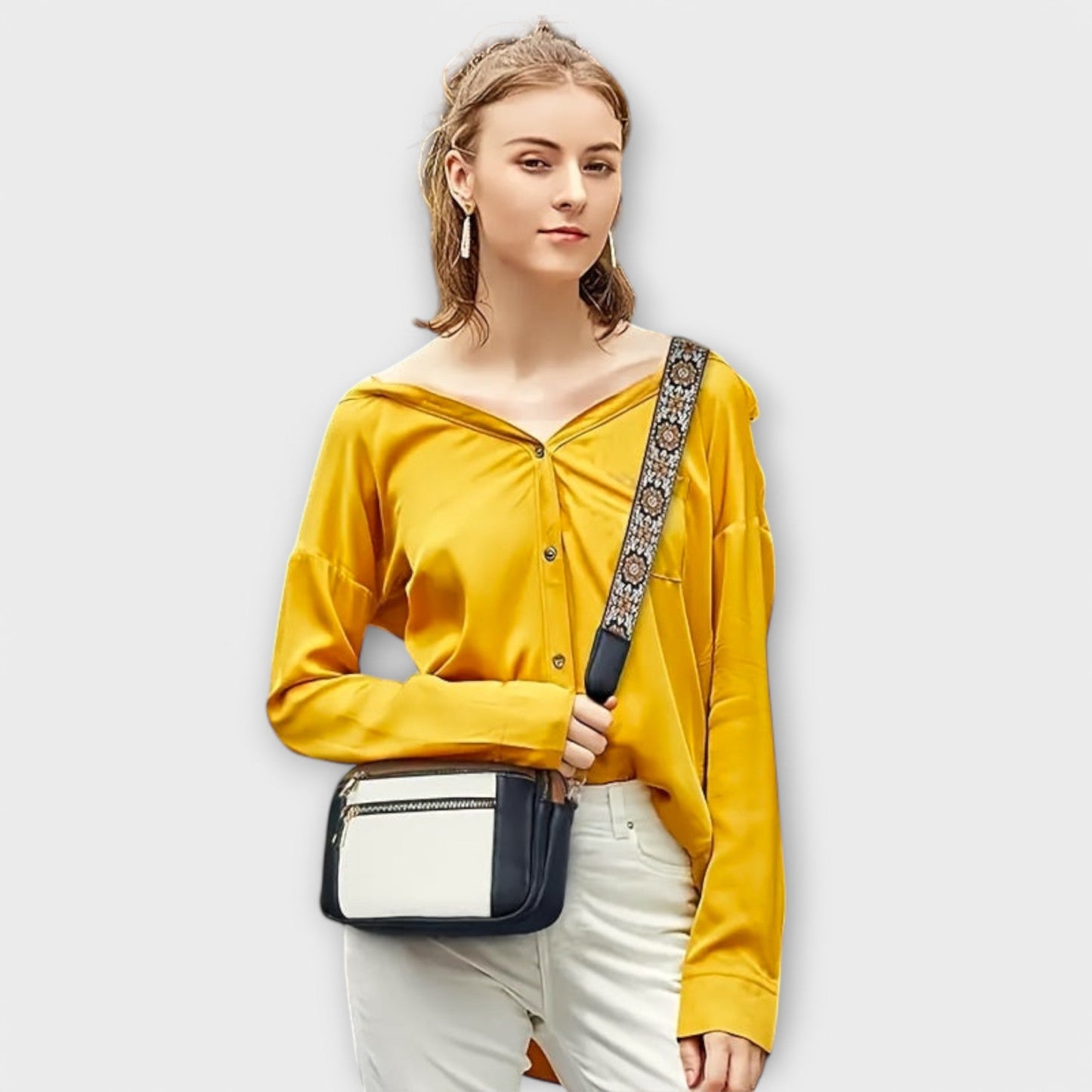 Lora - Vegan Leather Crossbody Bag