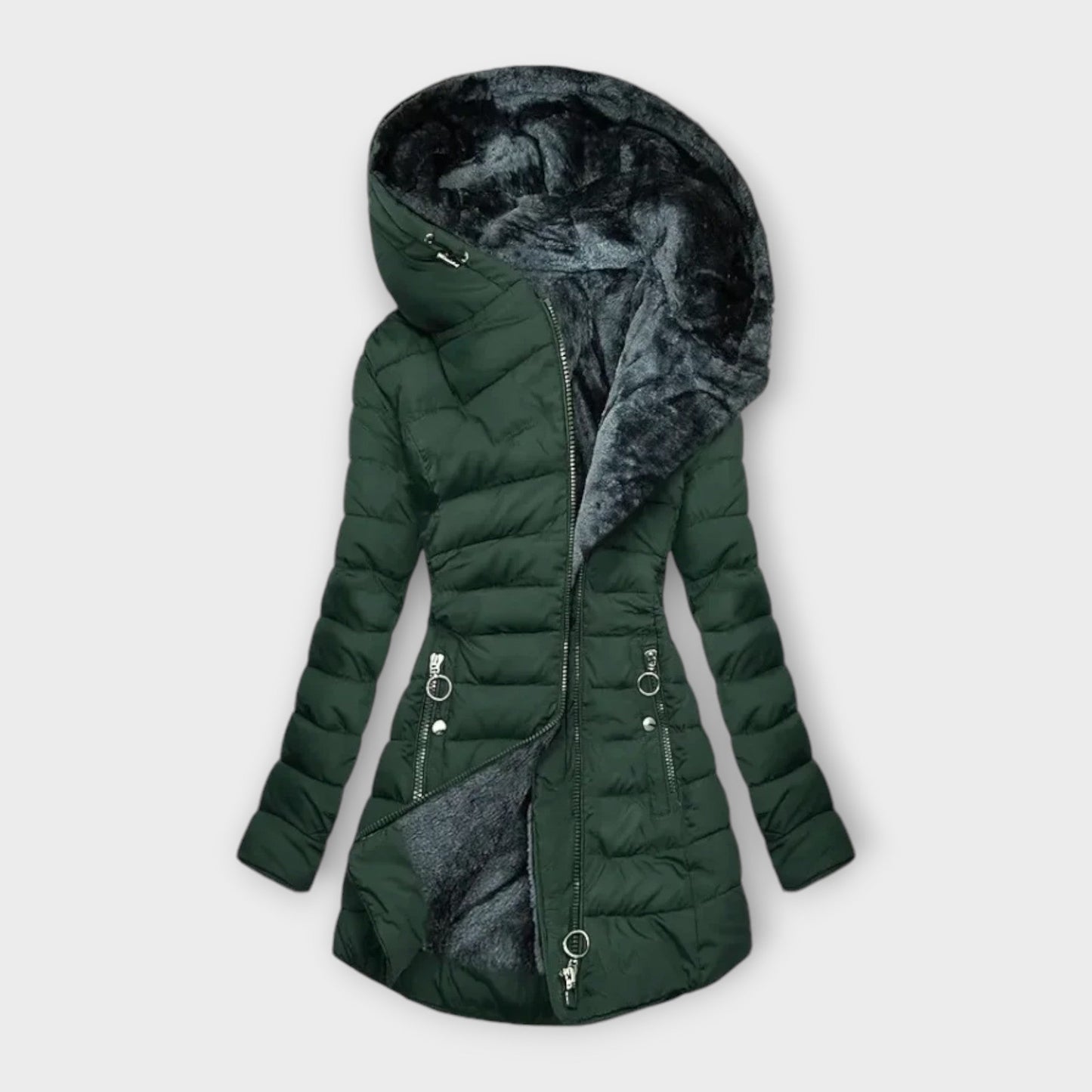 Kori - Comfortable Fur-Lined Coat