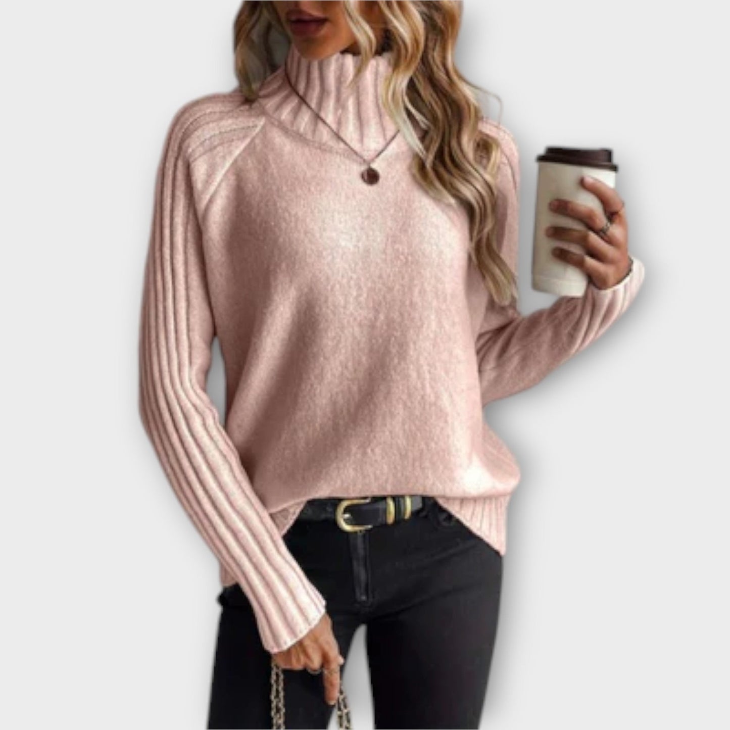 Hannah - Stylish Knit Sweater