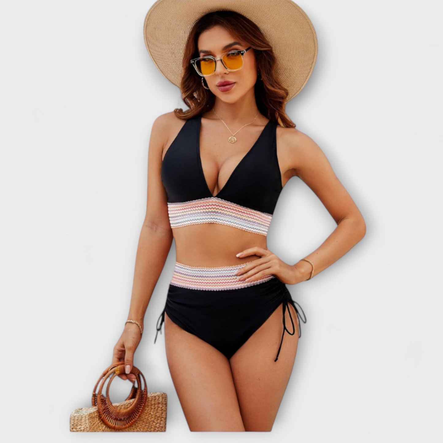 Frances – High-Cut Bikini with Tummy Control