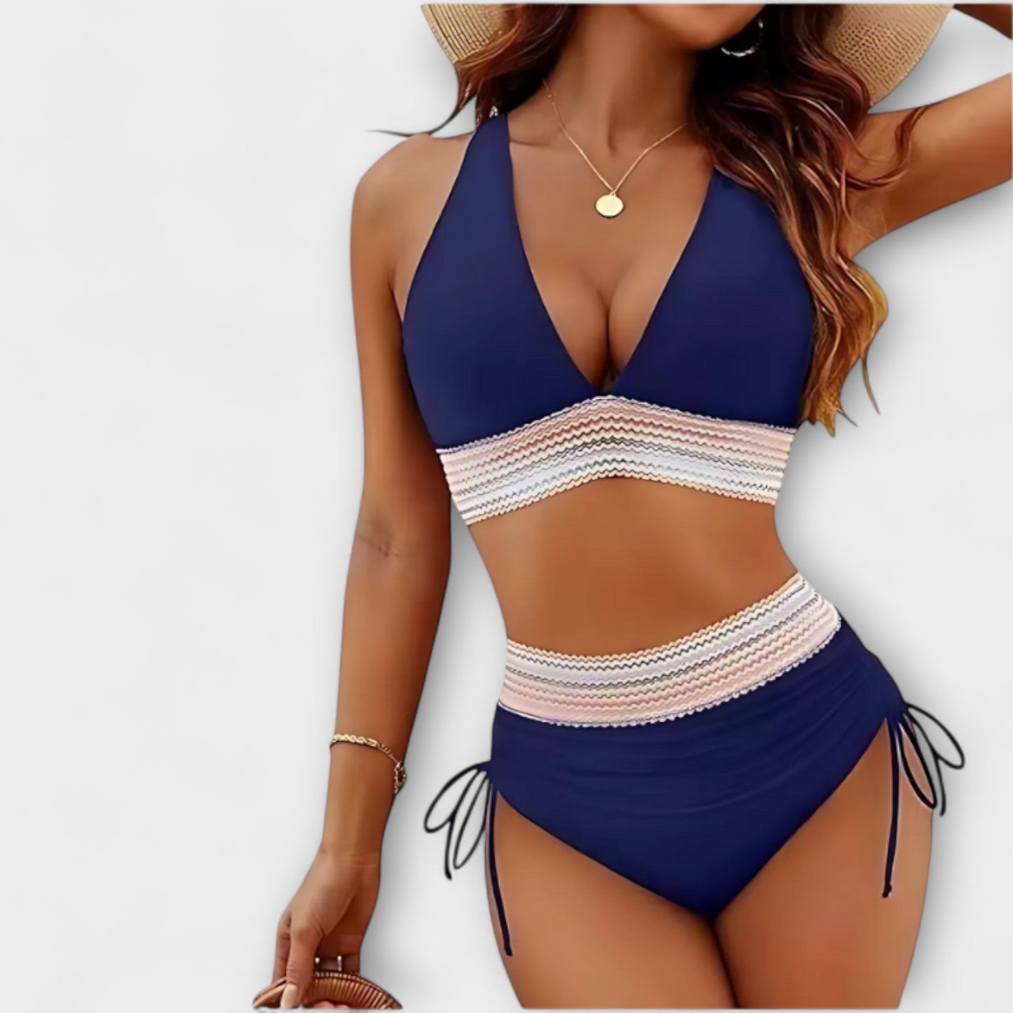 Frances – High-Cut Bikini with Tummy Control
