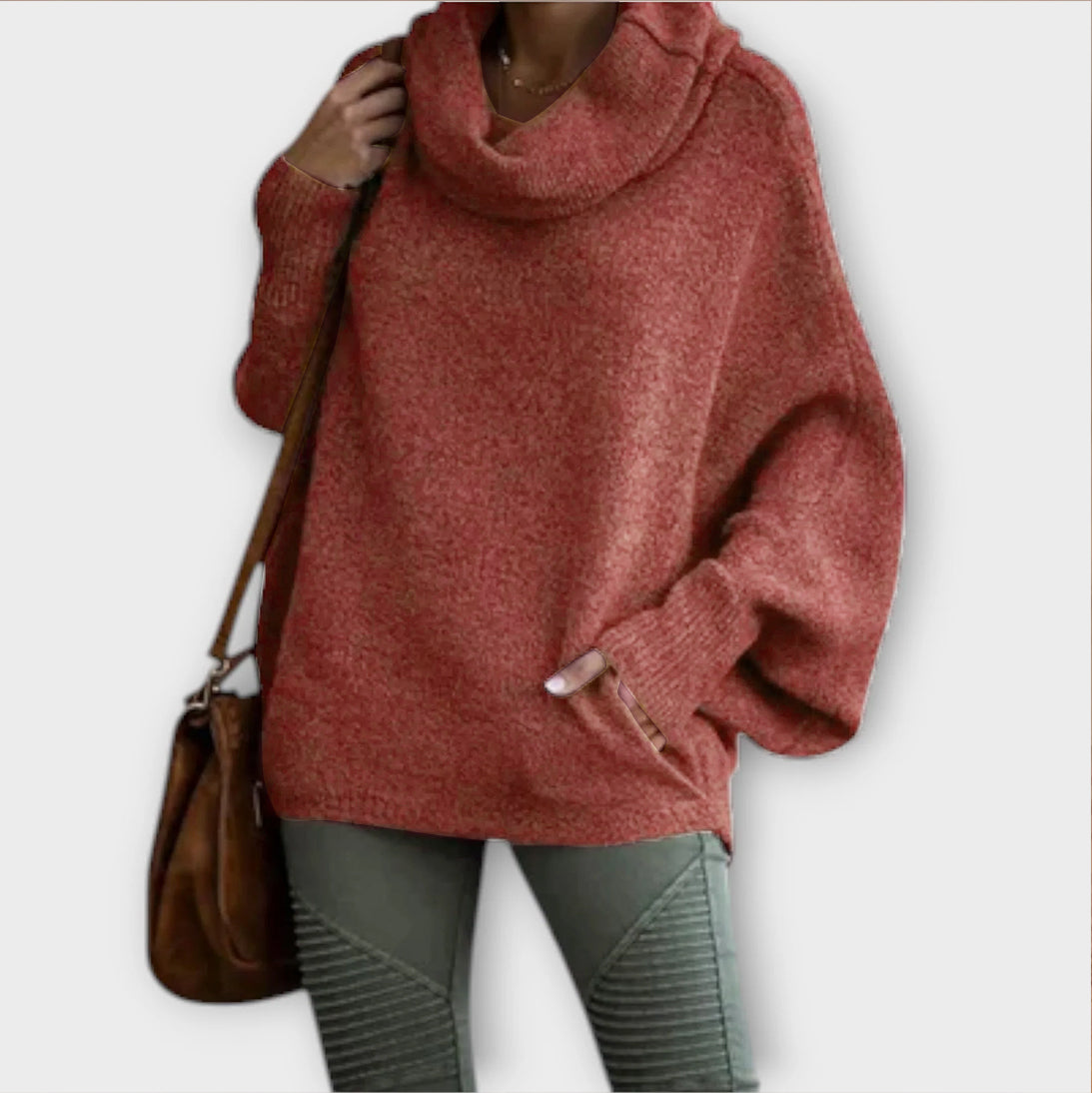 Ulrike - Elegant Women's Tortoiseshell Sweater
