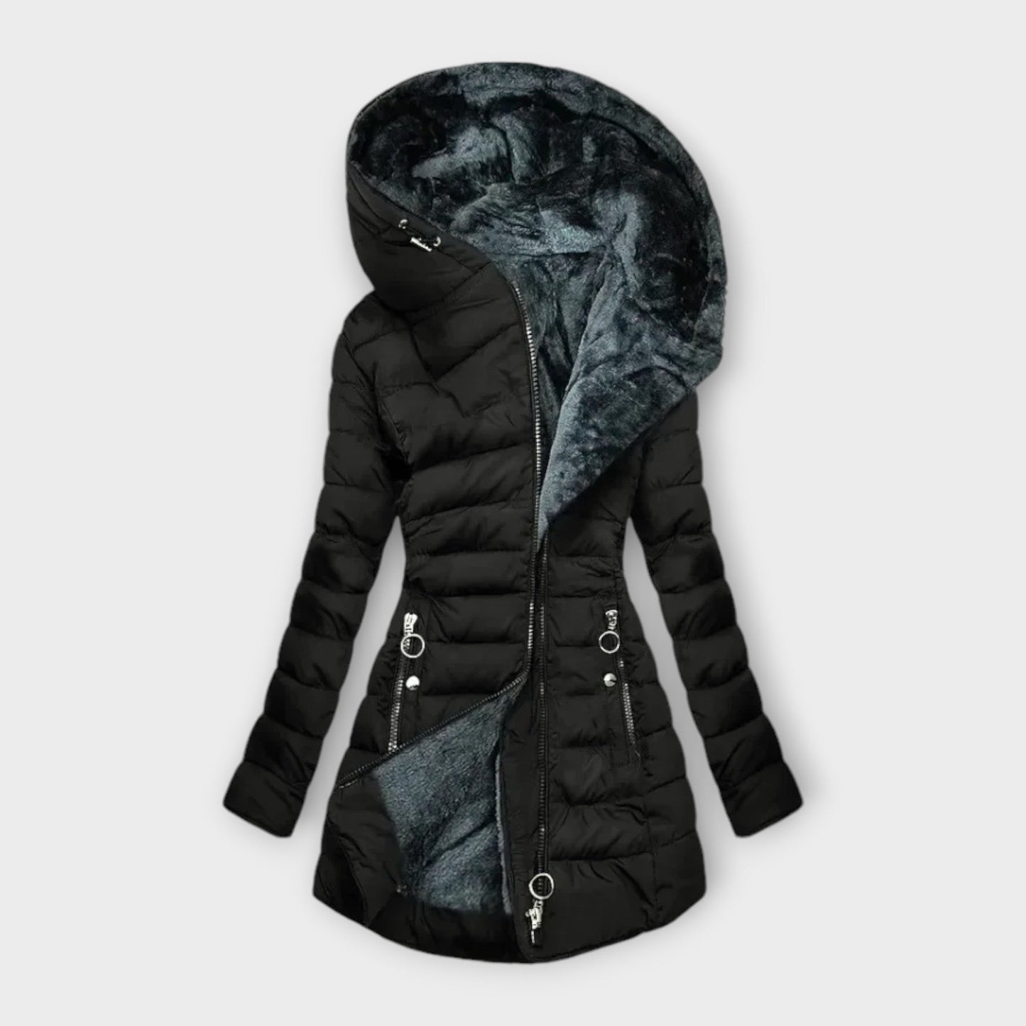 Kori - Comfortable Fur-Lined Coat