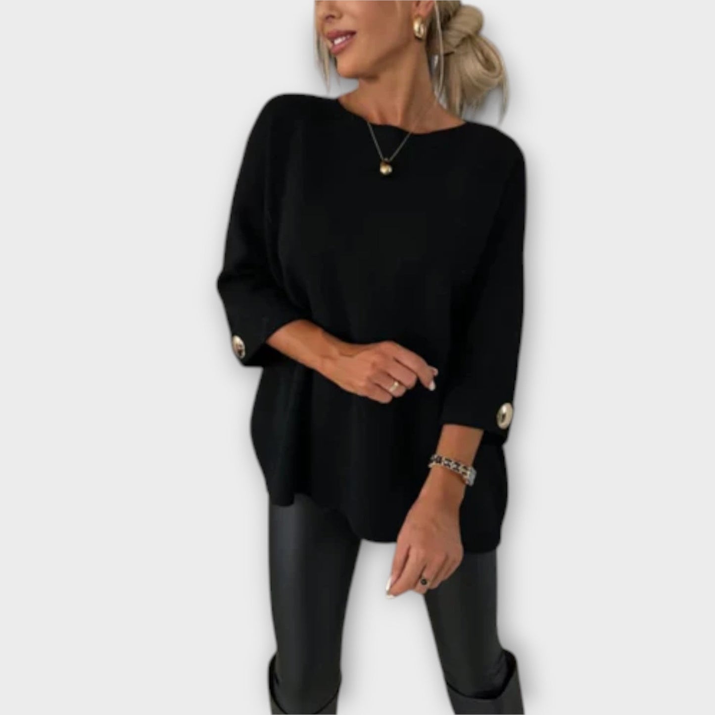 Isabella - Stylish Knit Blouse