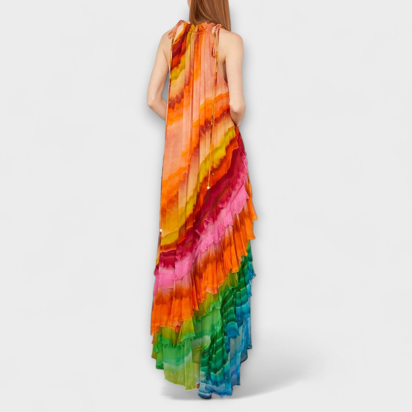 Iris Ruffle Dress