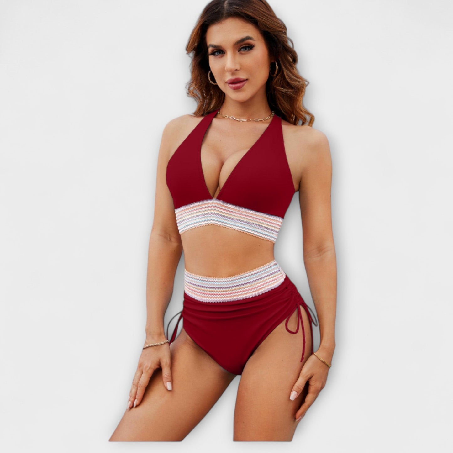Frances – High-Cut Bikini with Tummy Control