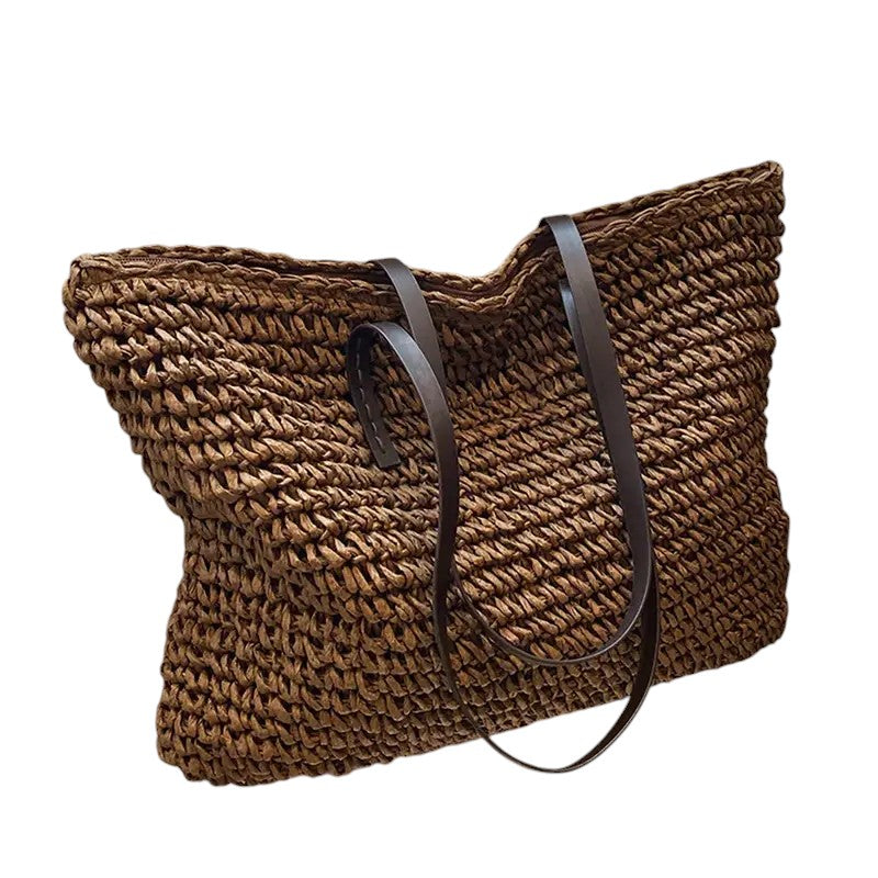 Lora Woven Tote Bag