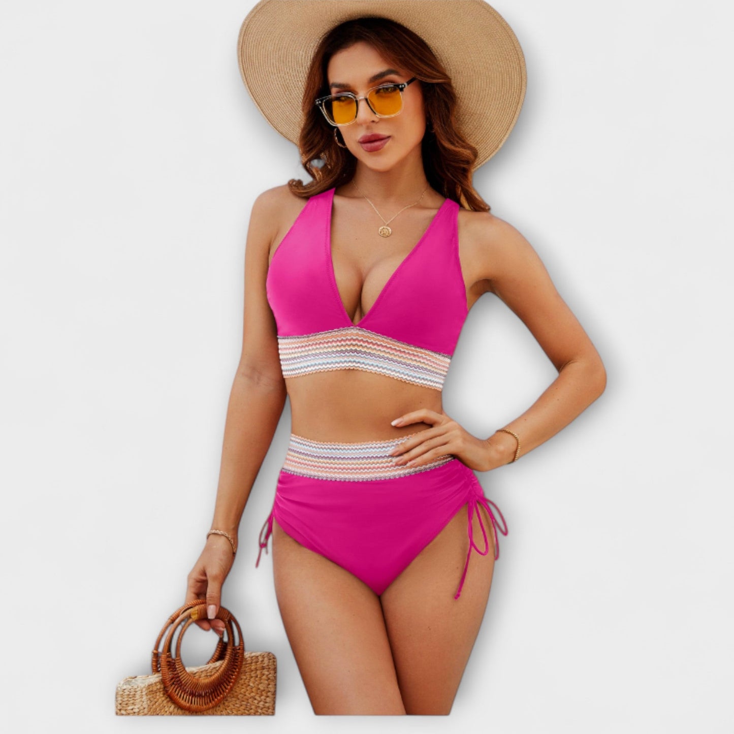 Frances – High-Cut Bikini with Tummy Control