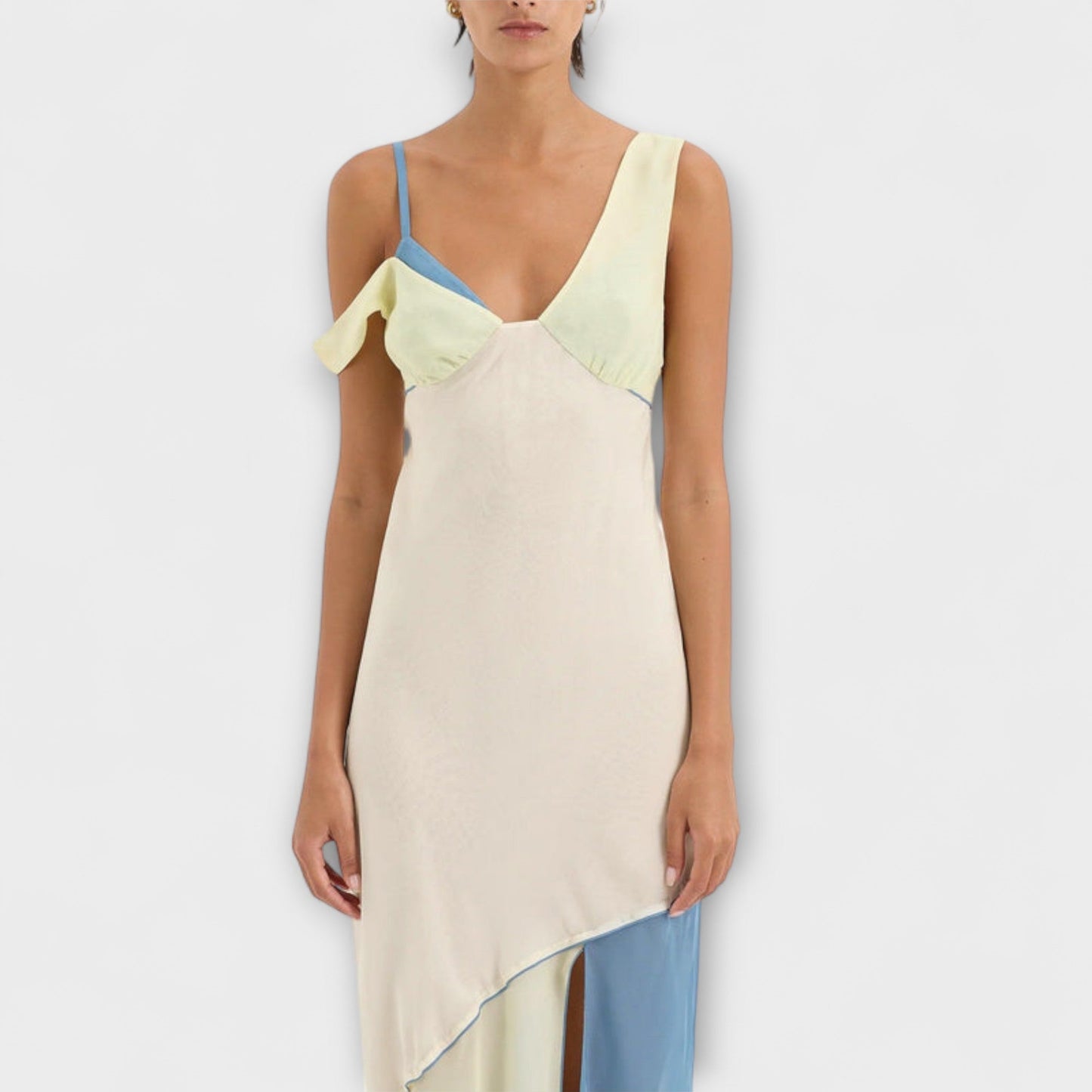 Alora - Thames Midi Dress with Split Detail