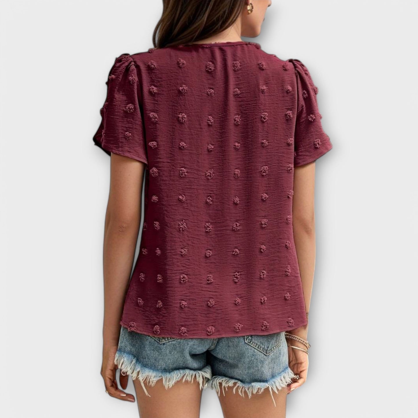 Charlotte - The Ideal Polka Dot Blouse