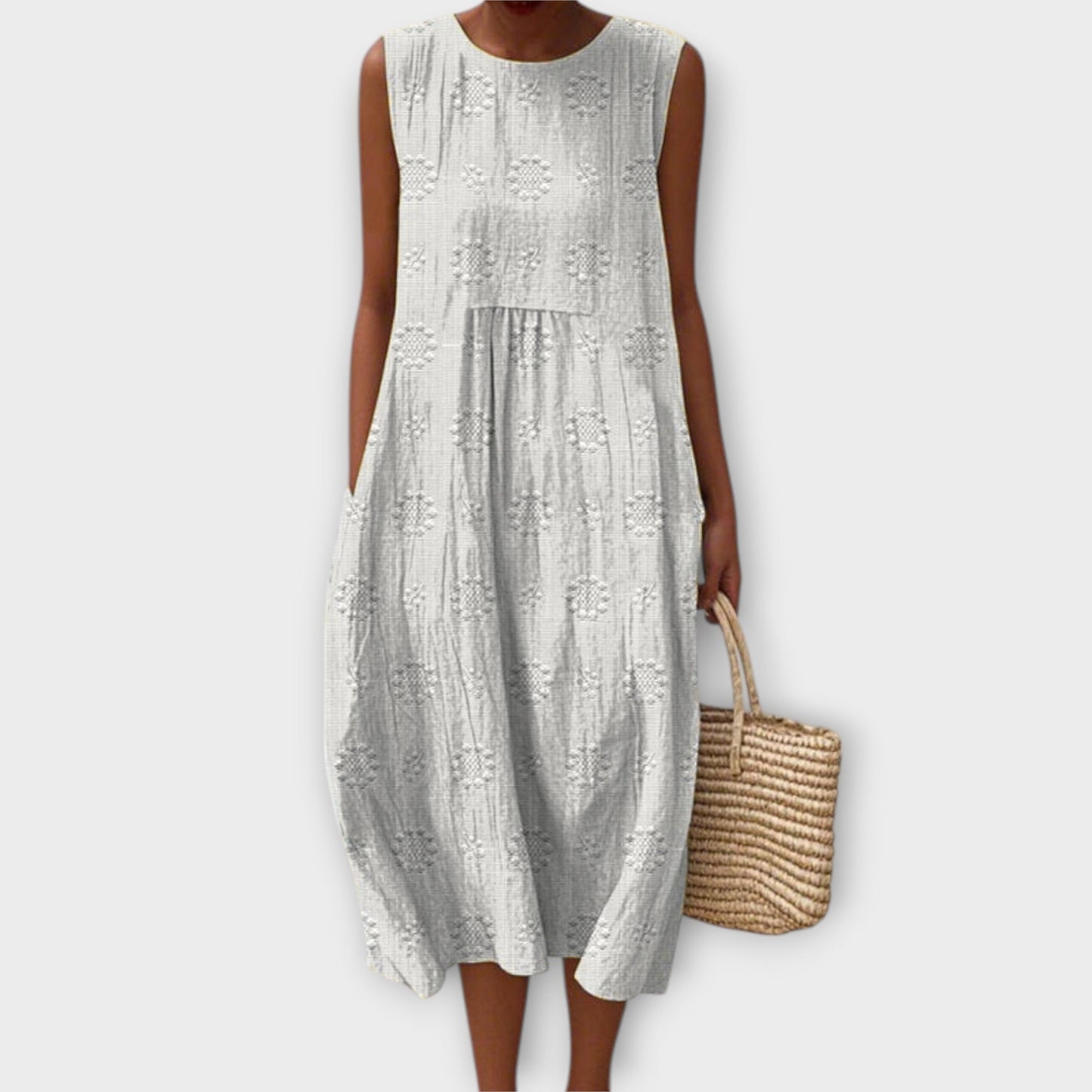 Ruth - Lightweight Cotton-Linen Dress