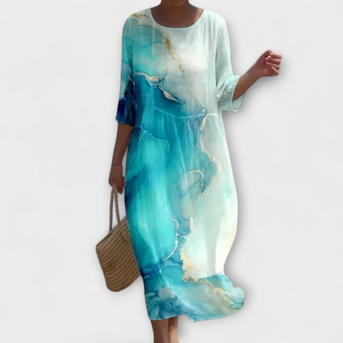 Miranda - Chic Floral Maxi Dress