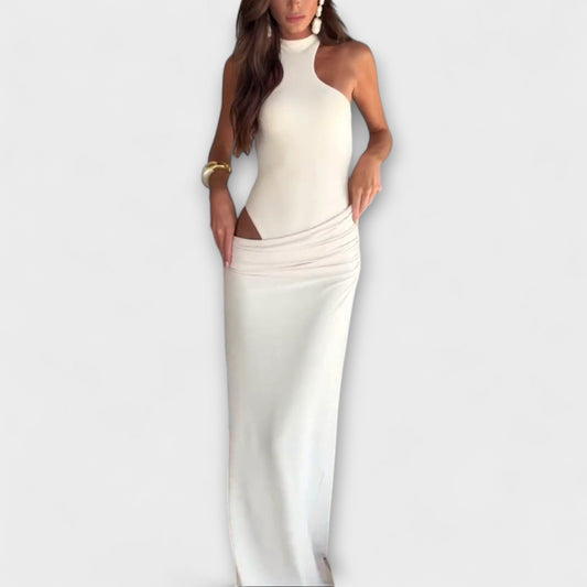 Minna - Alluring Sleeveless Cut-Out Dress