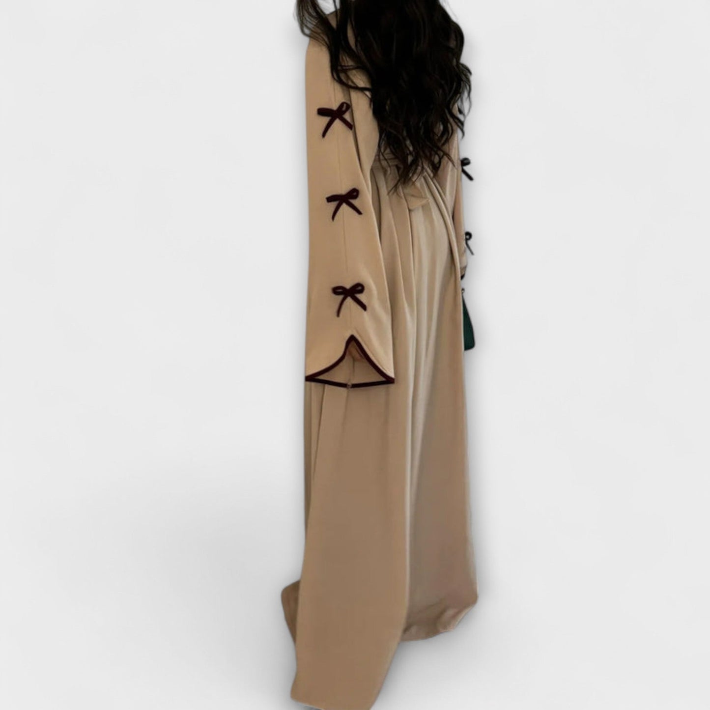 Jasmin - Chic Cardigan and Dress Set with Bow Detail
