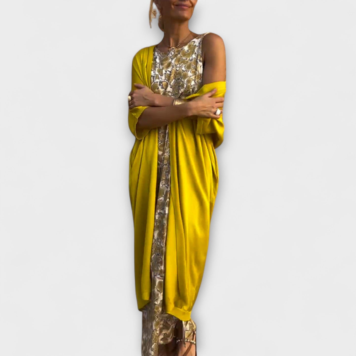 Charlotte - Stylish Dress with Coordinating Cardigan