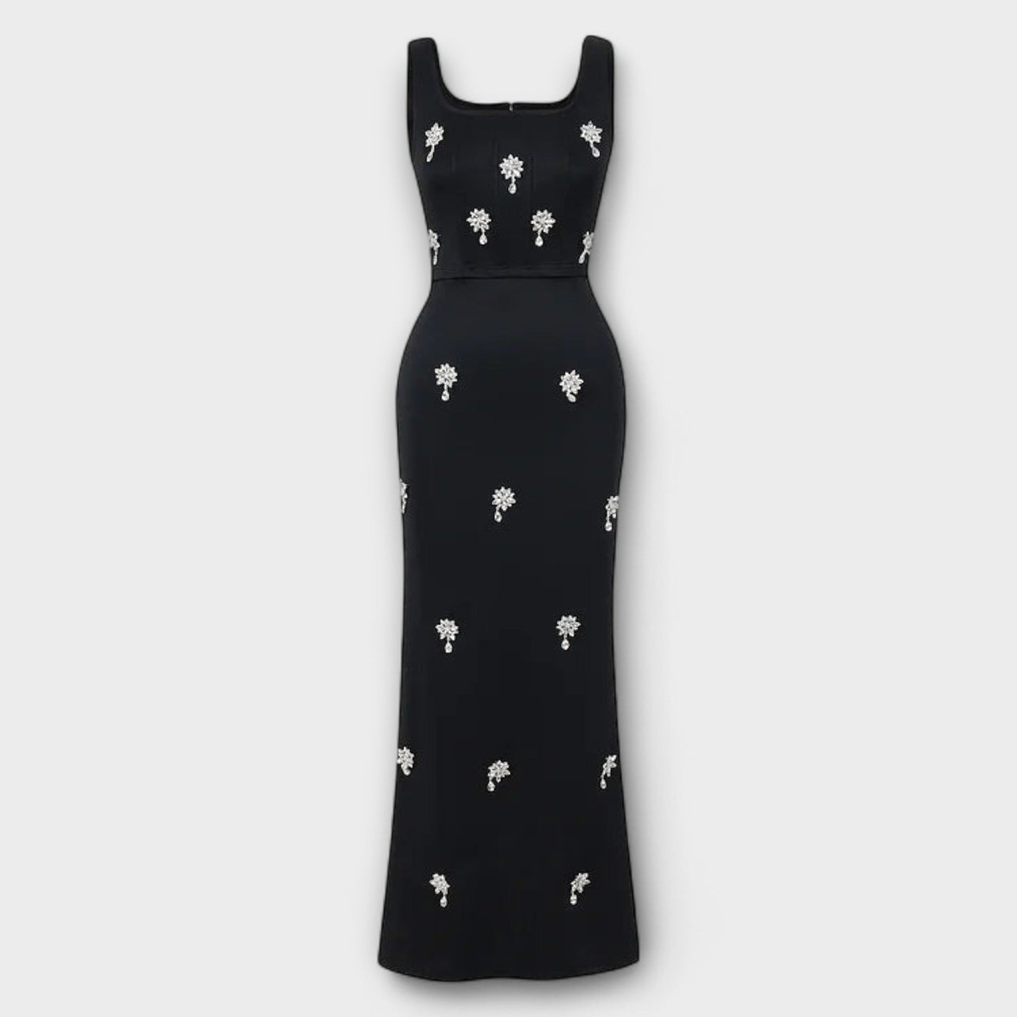 Avalon - Black Pearl Zipper Top and Skirt Set