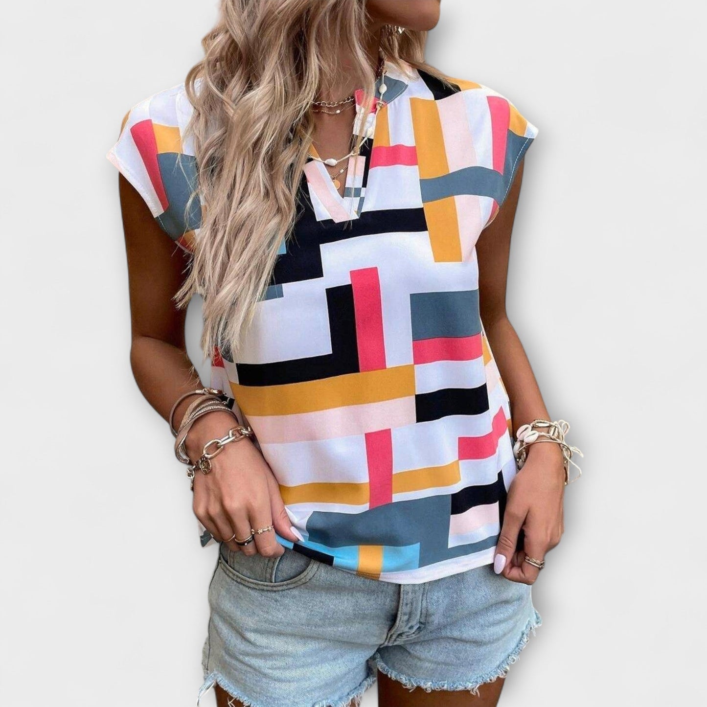 Chloe - Short Sleeve Top