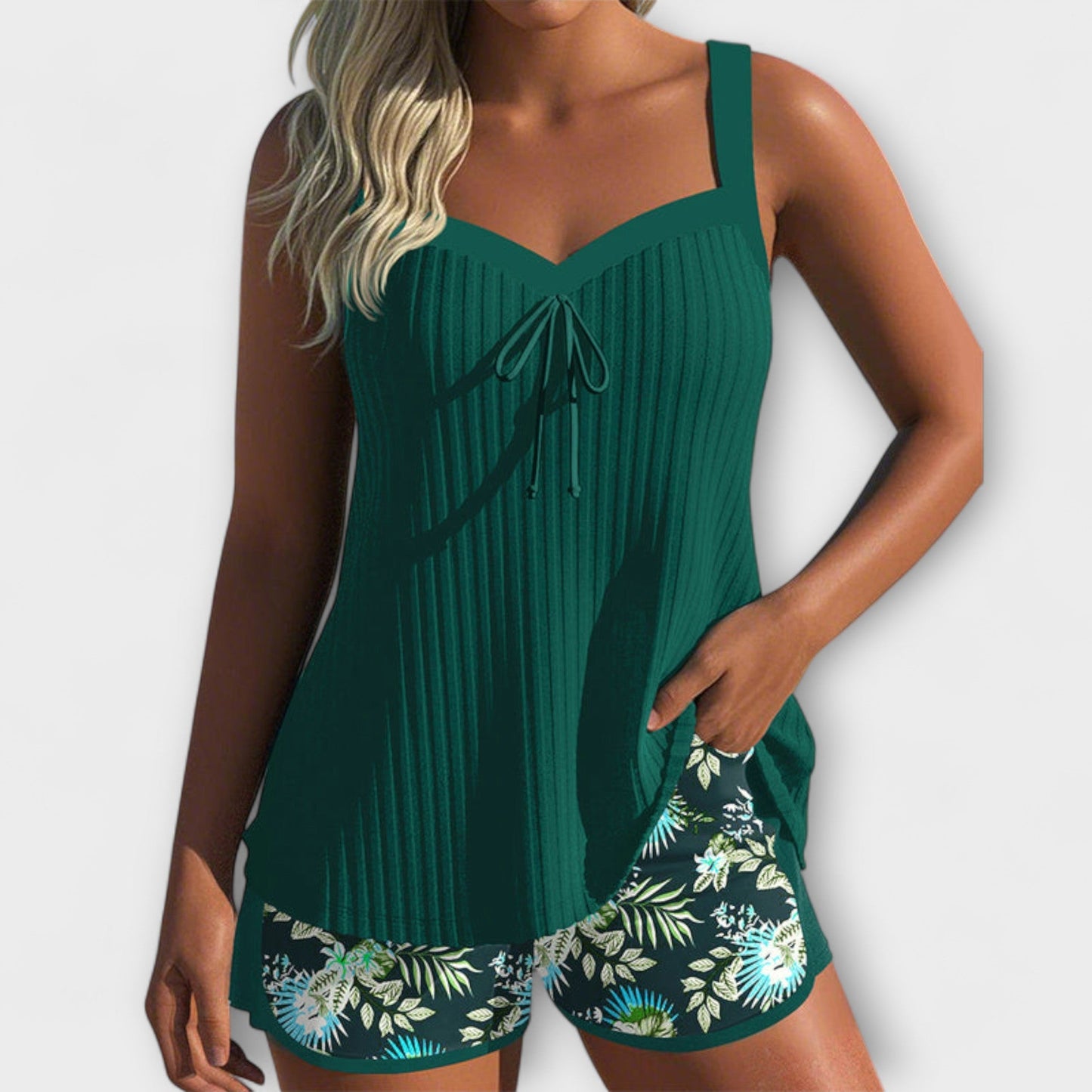 Teresa - Striped Beach Set