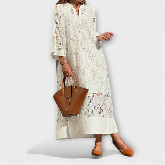 Valmere - Dahlia Embroidery Dress