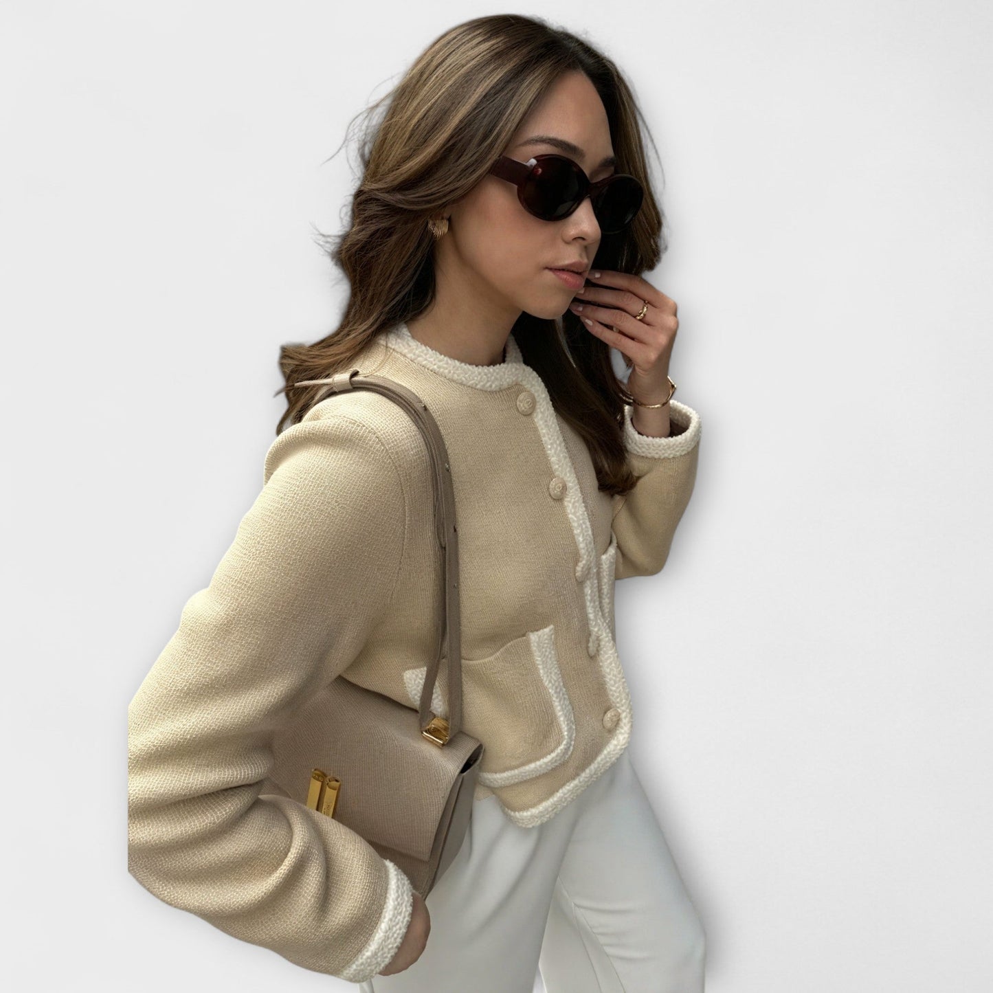 Classic Cardigan with Stylish Pockets