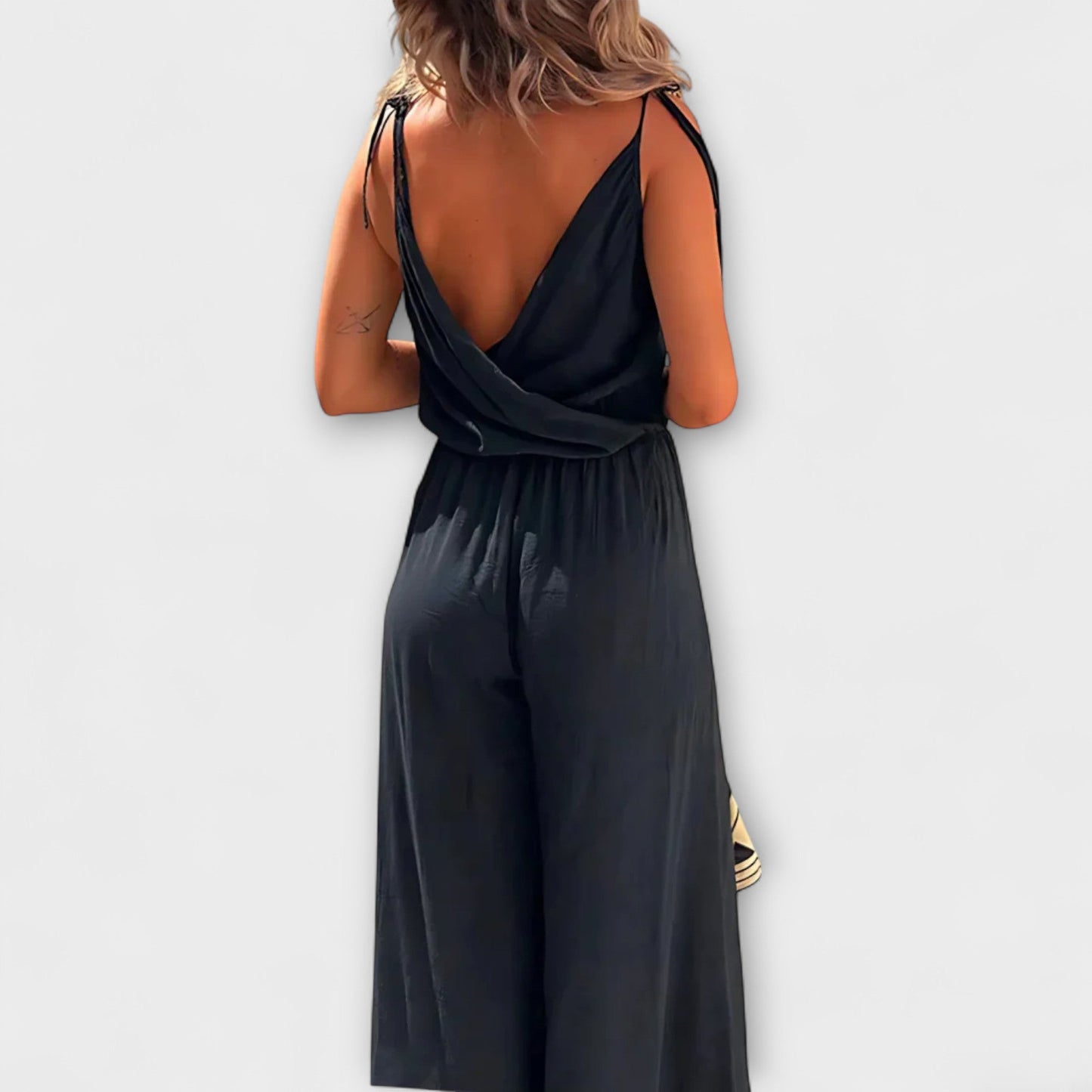 Anna - Donatila Side-Slit Jumpsuit