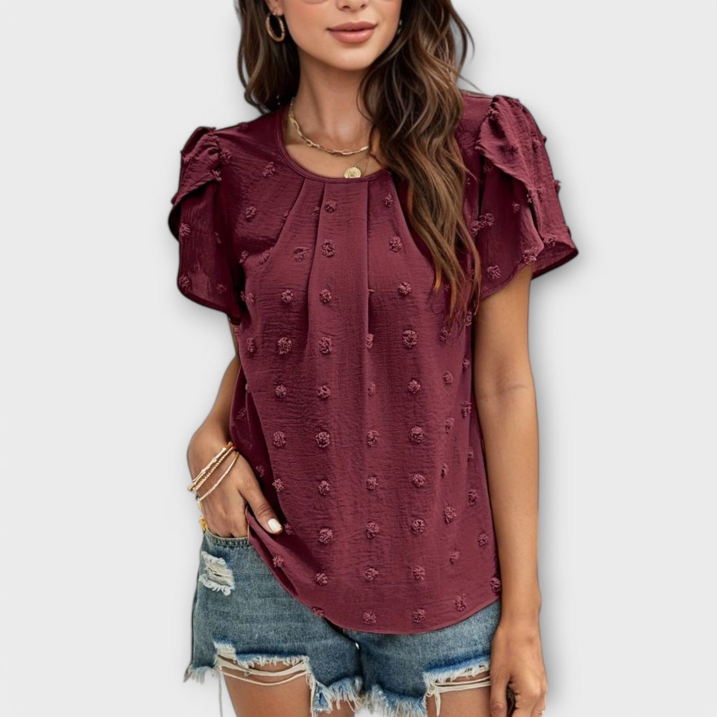 Charlotte - The Ideal Polka Dot Blouse