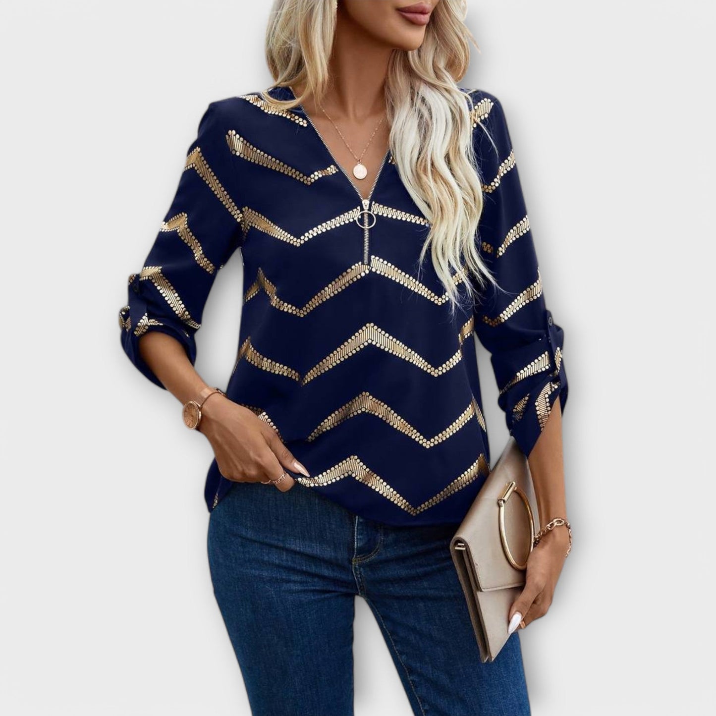 Emma - Classic Elegant Blouse
