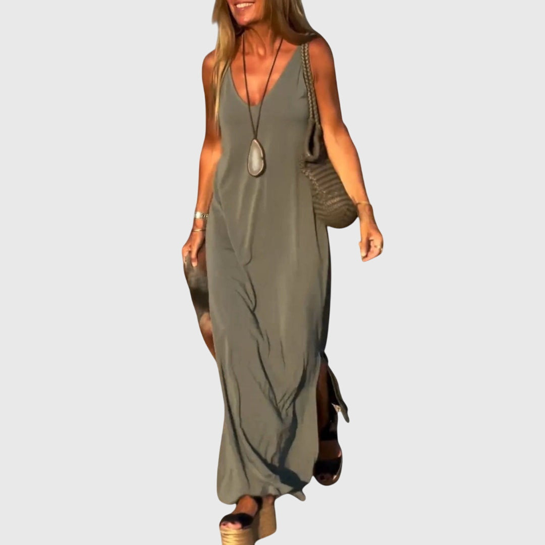 Berta - Lightweight Dress with Thin Straps