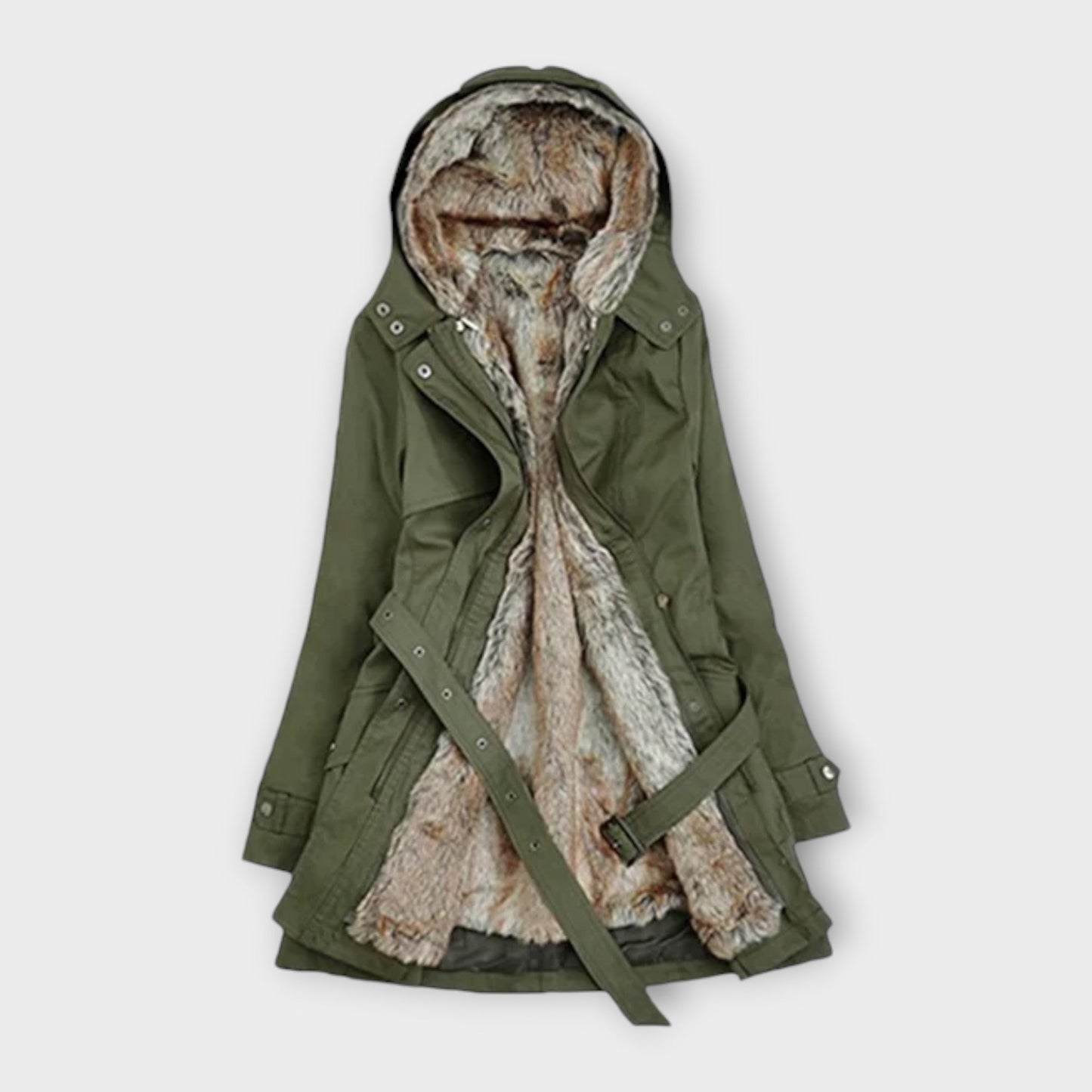 Mikash - Comfortable Fur-Lined Coat