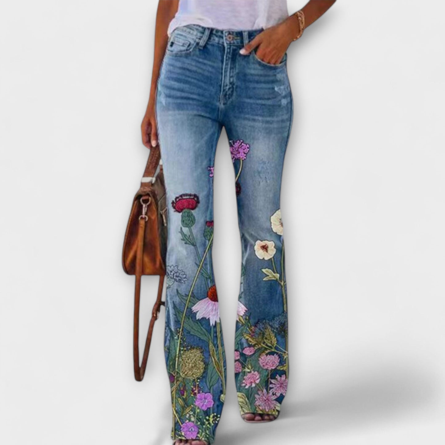 Floral Print Pants