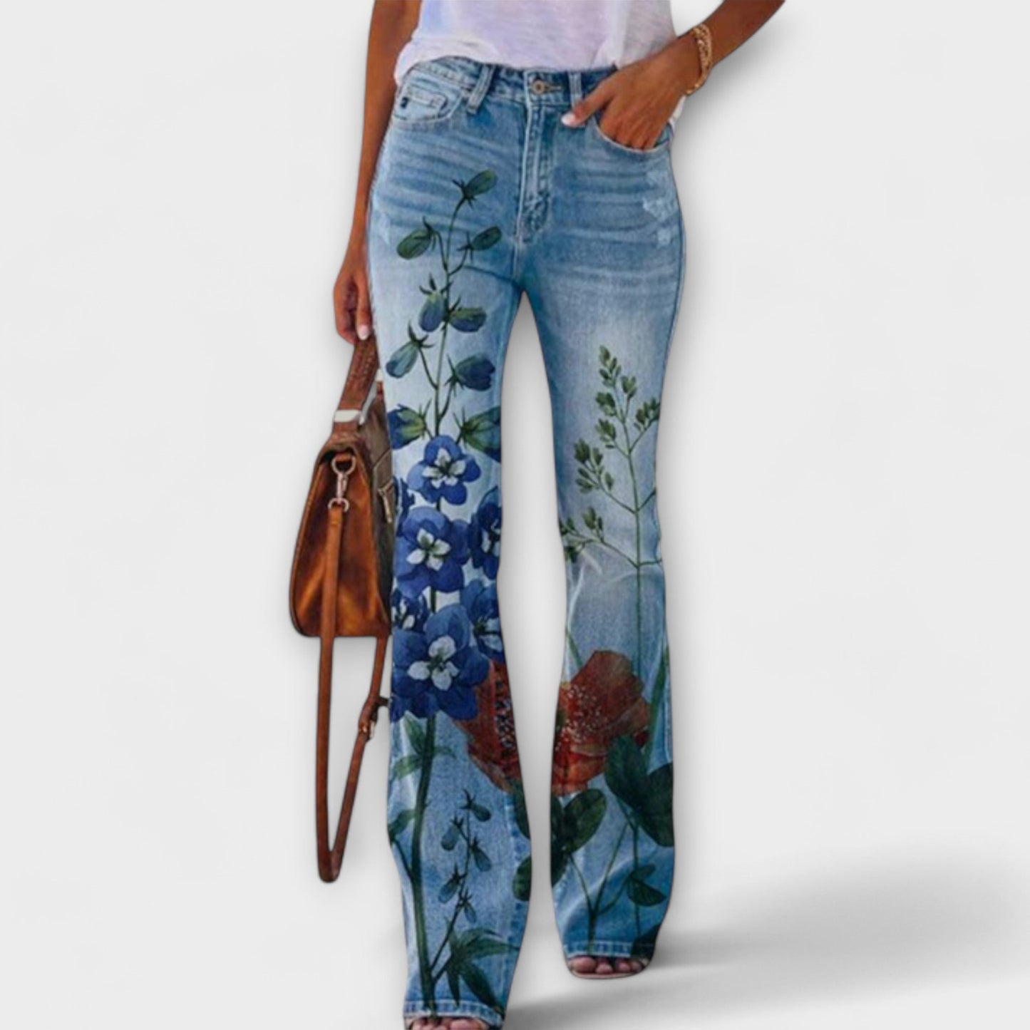 Floral Print Pants