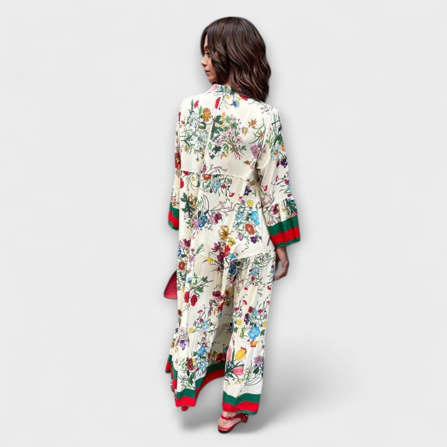 Oriana - Floral Print Maxi Dress
