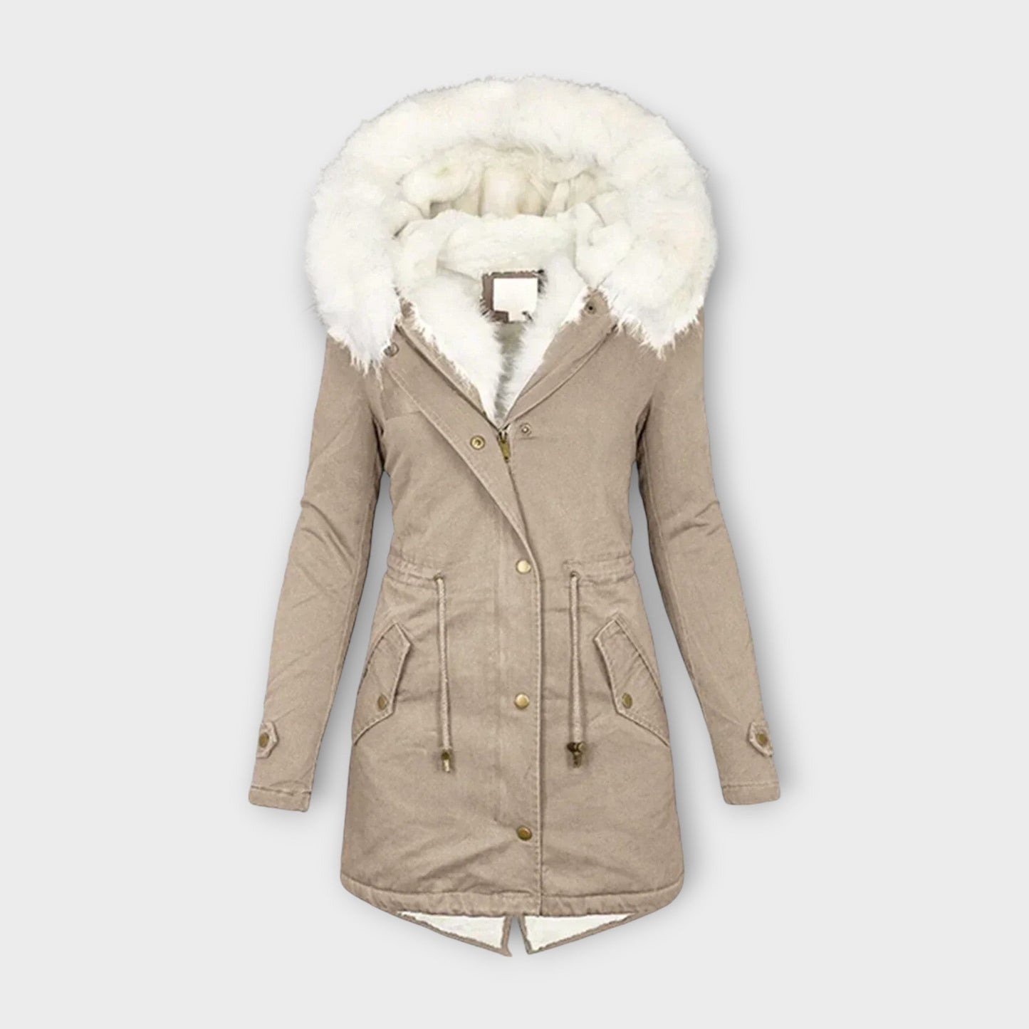 Ivara - Waterproof Winter Jacket with Fur Lining