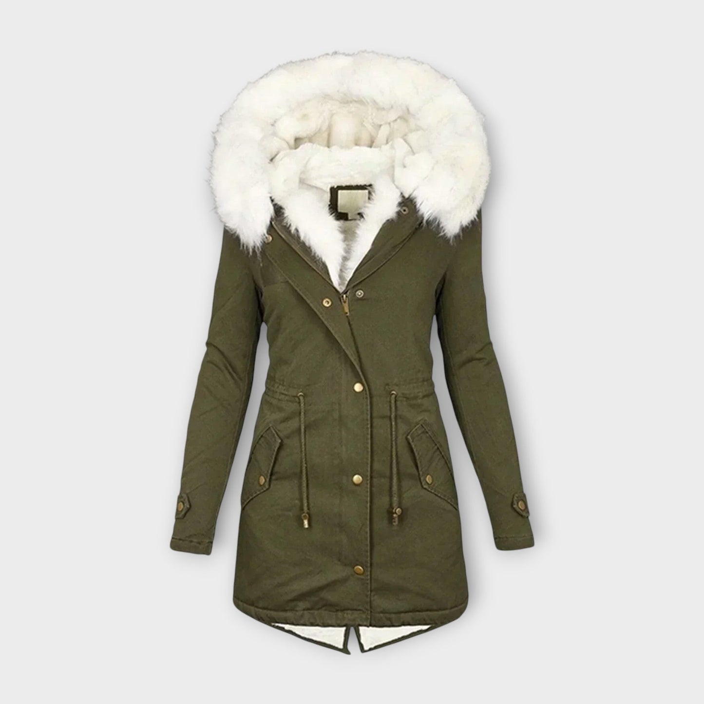 Ivara - Waterproof Winter Jacket with Fur Lining