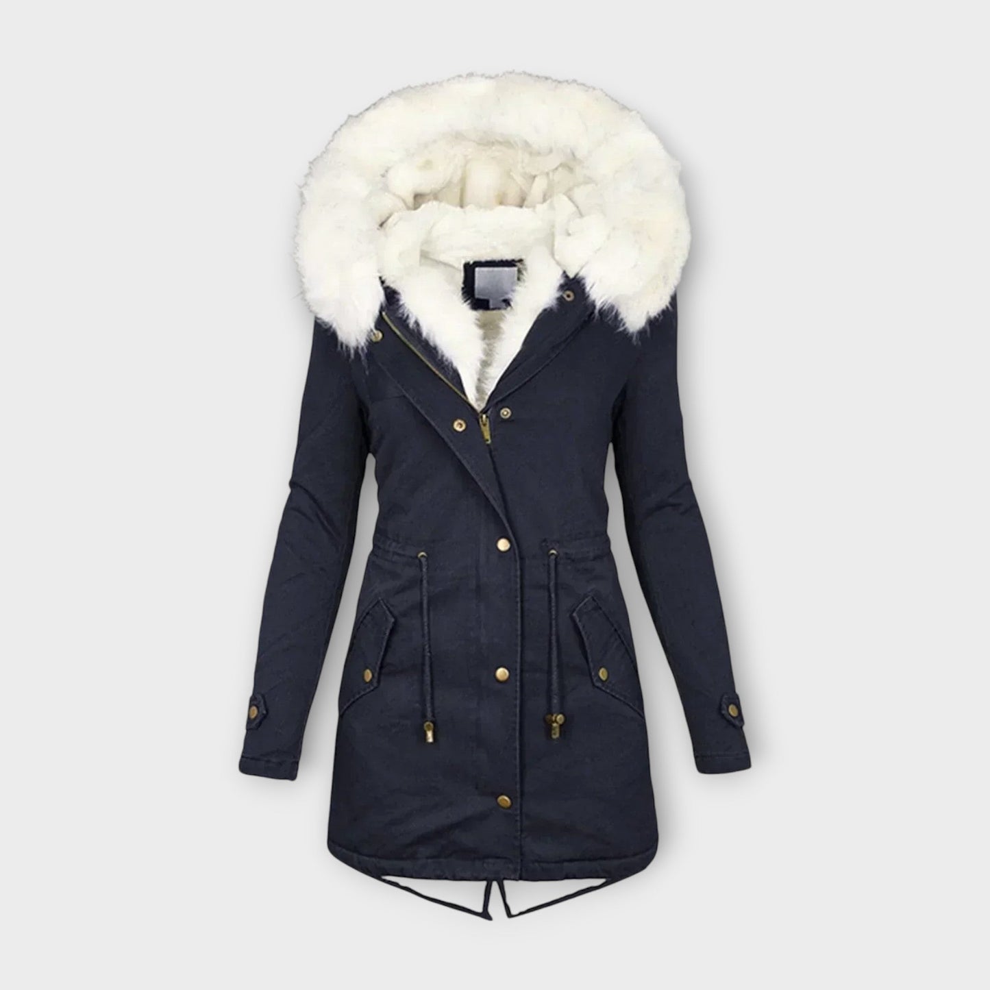 Ivara - Waterproof Winter Jacket with Fur Lining