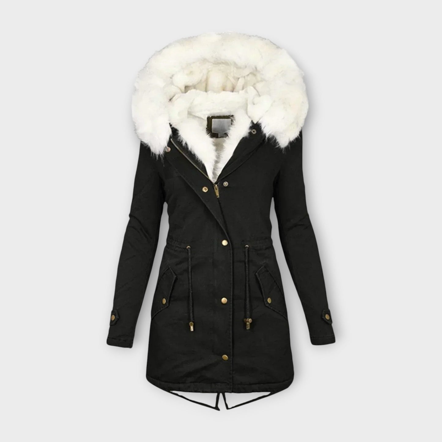 Ivara - Waterproof Winter Jacket with Fur Lining