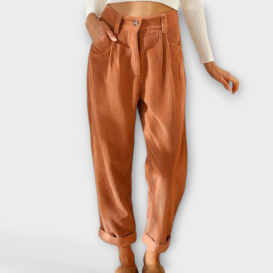 Jana - Contemporary Corduroy Pants