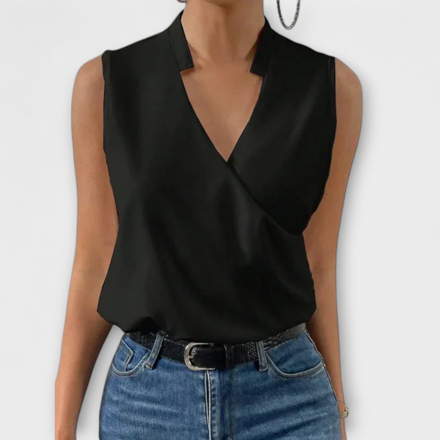 Soft V-Neck Summer Top