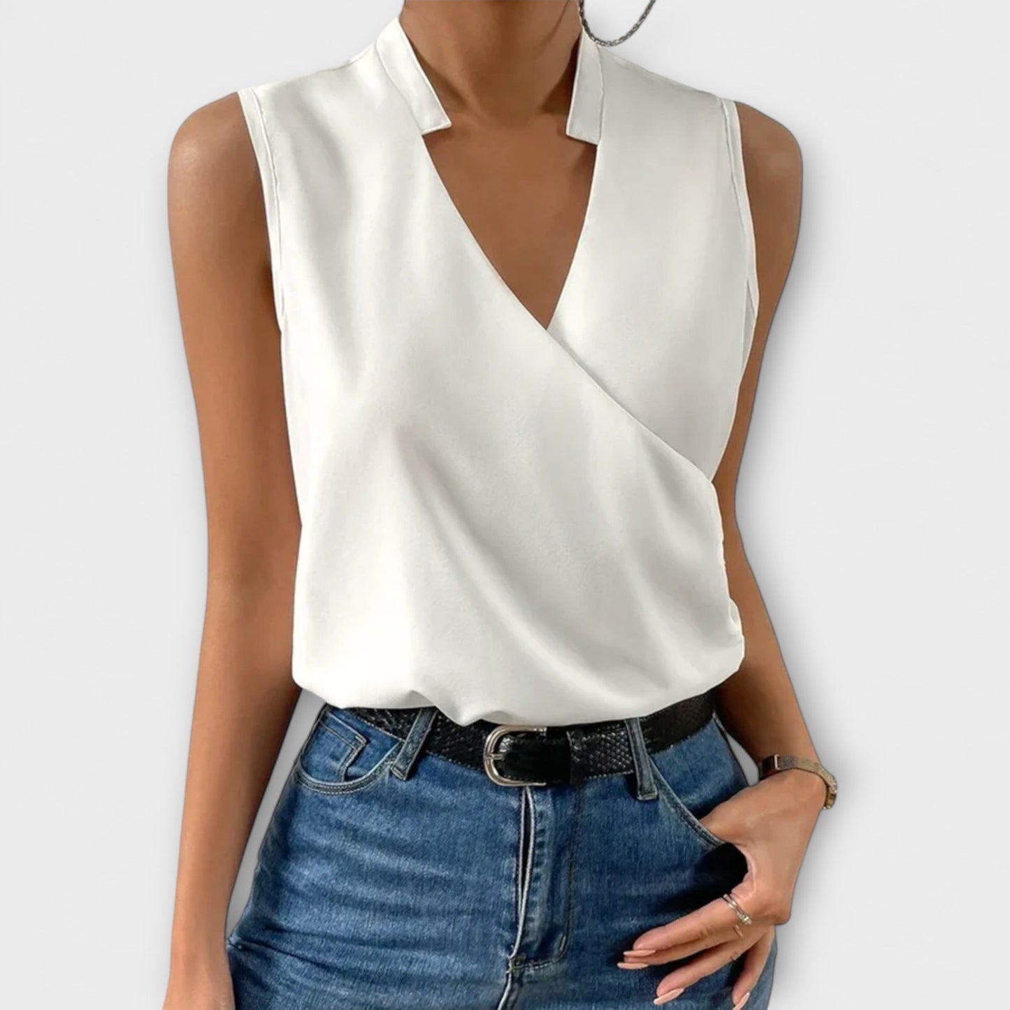 Soft V-Neck Summer Top