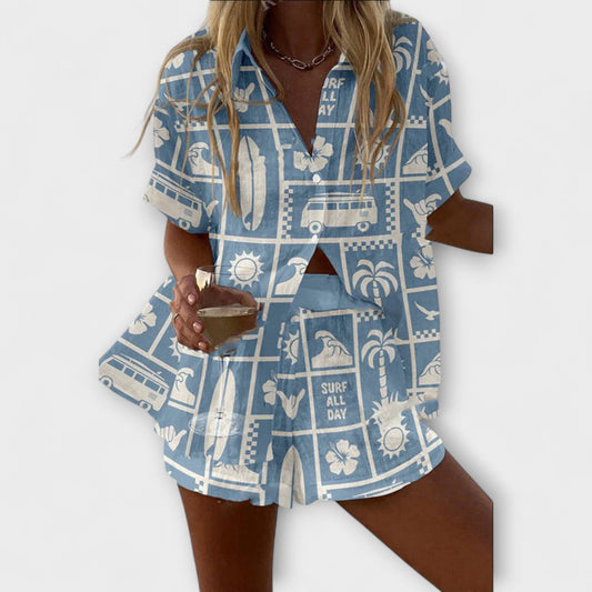 Trenara – Lightweight Style with Caravan Print