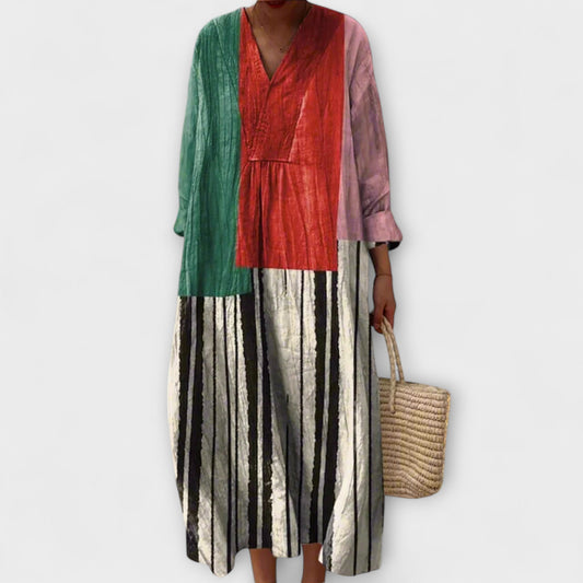 Rosa - Chic Geometric Dress